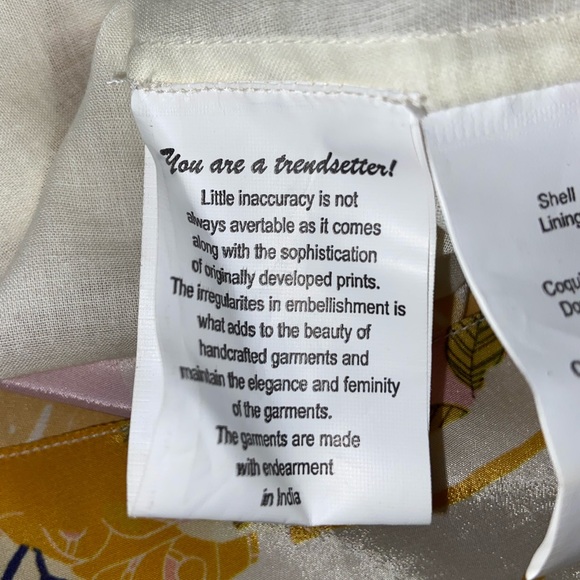 Anthropologie Bhanuni By Jyoti Mischa Maxi Patchwork Bohemian Gypsy Skirt M - Picture 6 of 9